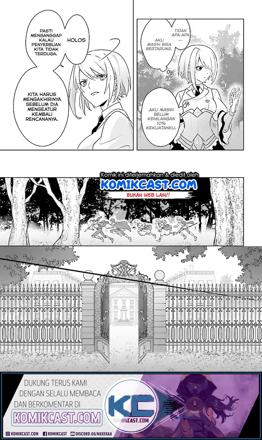The Undead Lord of the Palace of Darkness Chapter 08 Bahasa Indonesia